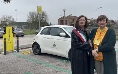 Grazie al progetto Polis, installate due colonnine di ricarica nell’ufficio postale di Ro Ferrarese
