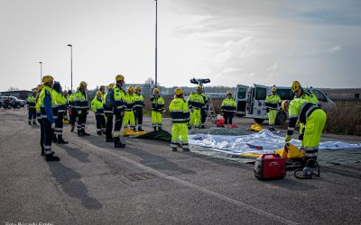 La Protezione Civile dell’Alto Ferrarese si esercita
