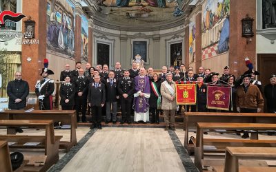 Celebrato il precetto pasquale dei Carabinieri di Copparo