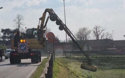 In corso interventi diffusi di manutenzione e valorizzazione del verde pubblico