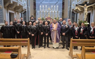 A Cento i carabinieri celebrano il precetto pasquale