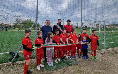 Inaugurato il nuovo campo da calcetto sintetico