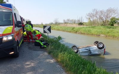 Auto nel canale, muore a 64 anni. Dramma a La Fiorana