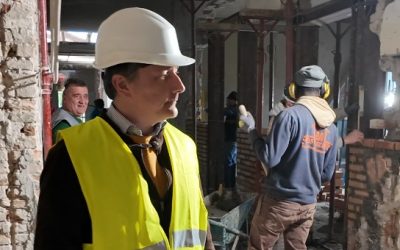 Saletti a Villa Borselli: “Il cantiere prosegue senza sosta”