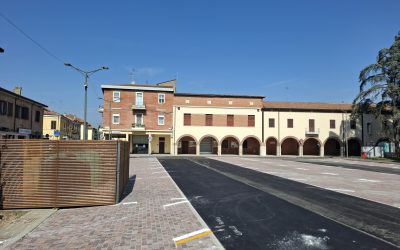Riaperta Piazza Giovanni XXIII a Portomaggiore
