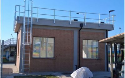 Addio ai vecchi silos: continuano i lavori di efficientamento alla centrale Cadf di Serravalle