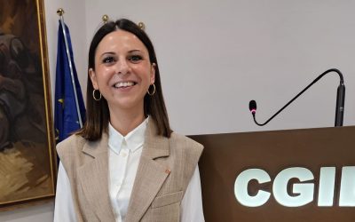 Letizia Giovanardi segretaria della Flai Cgil di Ferrara