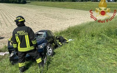 Tragedia di Canaro. Dai primi rilievi l’auto andava a velocità elevata