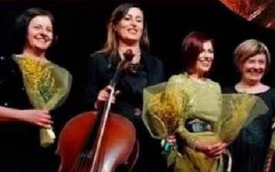 In Sala Estense il progetto Harmonic Quartet omaggia Mina, Vanoni e Mia Martini