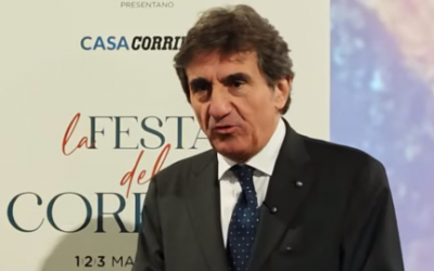 Urbano Cairo apre la festa del Corriere della Sera a Ferrara