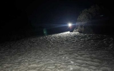 Escursionisti ferraresi in difficoltà sulla ferrata: salvati nella notte