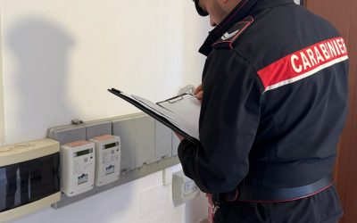 Si allacciano abusivamente alla rete elettrica. Tre denunciati per furto aggravato