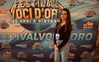 Sara Pedoto, 14 anni, vince il premio Miglior Inedito al 29° Festival Voci d’Oro