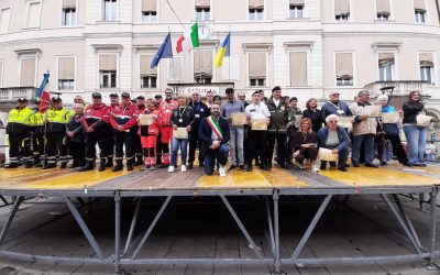 Premiazione dei volontari dell’anno con un ricordo speciale per Franco Moretti