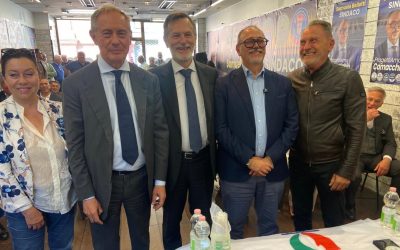 Il ministro Urso incontra il centrodestra a Comacchio