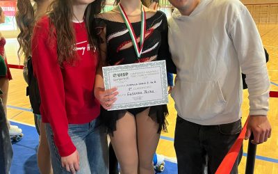 I Pattinatori Estensi brillano tra Aics e Uisp: sei titoli per le atlete ferraresi