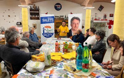 Incontro con i cittadini di Zerbinate del sindaco Simone Saletti