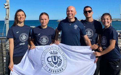 Il Cus Ferrara si conferma nel triathlon universitario 2026