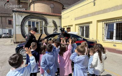 I carabinieri incontrano i bambini della scuola dell’infanzia “Nostra Signora di Lourdes”