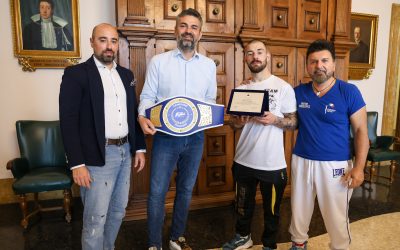 Dario Sapone, dal ring al riconoscimento in Comune