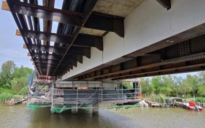 Aperto al transito il nuovo ponte lungo la SP54 sul Po di Volano