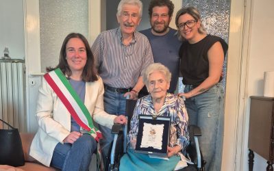 L’Amministrazione comunale si unisce a Iolanda Pini per festeggiare i suoi 100 anni