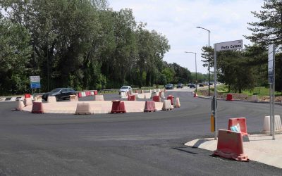 Aspettando Vasco Rossi a Ferrara, conclusa la nuova rotatoria tra via Canapa e via Bacchelli