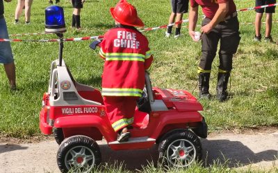 Piccoli vigili del fuoco crescono: successo per Pompieropoli a Copparo