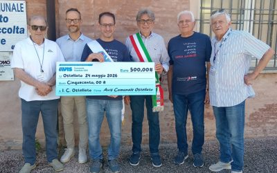 Un dono per la scuola del paese: Avis di Ostellato promuove una borsa di studio per studenti