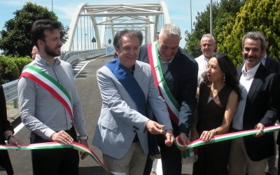 Inaugurato il nuovo ponte di Final di Rero: “Infrastruttura moderna e strategica”