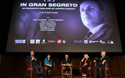 “In gran segreto – Un racconto familiare su Giorgio Bassani”. Sala gremita per la prima mondiale