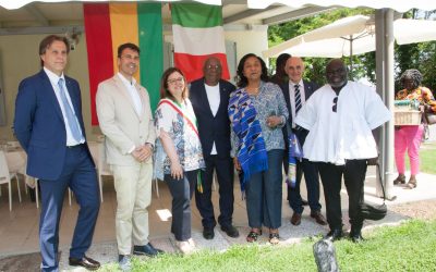 L’ambasciatrice del Ghana in visita a Occhiobello