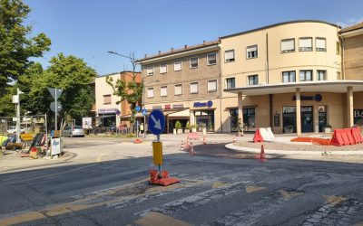 Partiti i lavori all’incrocio vicino a piazza del Popolo