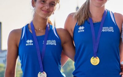 Canoa junior, cinque ori per i ferraresi