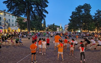 Divertimento e risate in piazza della Libertà con il Palio dei Bambini