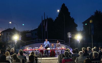 A Masi Torello “La biblioteca è uscita all’aperto” con Chiara Forlani e il suo ultimo libro “Piccolo ristorante del mistero”