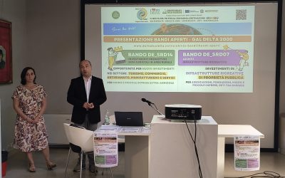 Presentati due nuovi bandi proposti da GAL Delta 2000