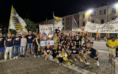 Palio di Copparo, trionfa il Crusar: vittoria assoluta con 21 punti