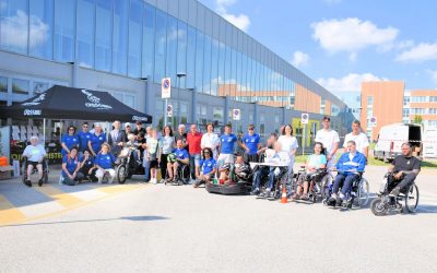 Moto e go-kart terapia a Cona, l’ospedale si riempie di emozioni e sorrisi