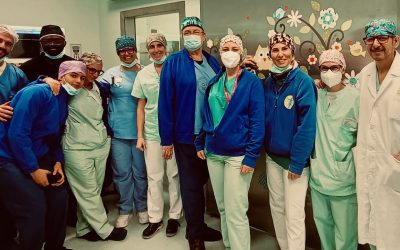 Ha una malformazione artero-venosa al volto, bimba di 5 anni operata senza incisioni a Cona