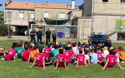 A lezione dai carabinieri per ottanta bambini di “Estate Ragazzi”