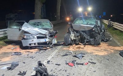 Tragico schianto in via Copparo, un morto e tre feriti