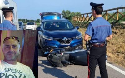 Perde il controllo dello scooter e cade, muore il 58enne Raffaele Catozzi