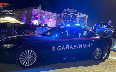 Notte Rosa tra Comacchio e i lidi, scattano due denunce