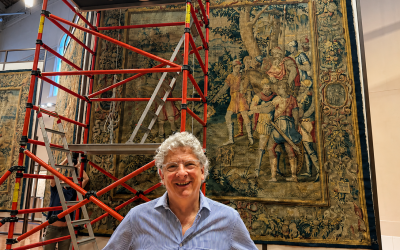 L’arazzo di San Giorgio lascia il Museo: al via il restauro del capolavoro rinascimentale