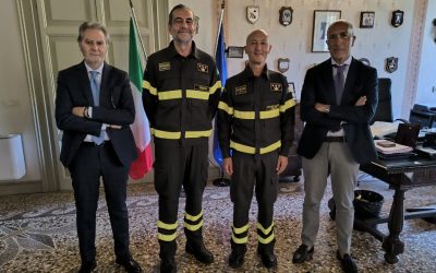 Cambio al vertice dei Vigili del Fuoco: Porcedda è il nuovo comandante