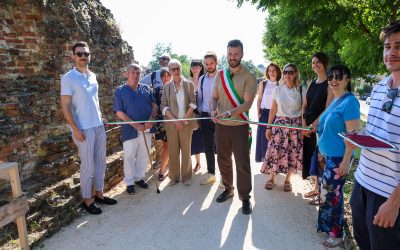 Mura di via Baluardi, inaugura il nuovo camminamento accessibile