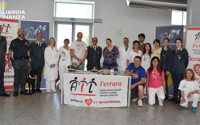 GdF Ferrara: Fiamme Gialle e Ail nei reparti pediatrici dell’arcispedale Sant’Anna