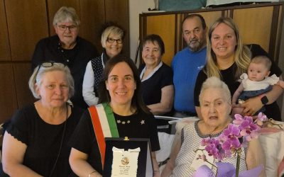 L’amministrazione comunale festeggia i 100 anni di Bianca Berto