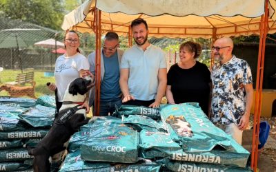 Dieci quintali di solidarietà per il canile comunale